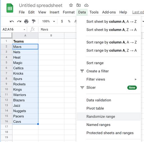 How to Randomize a Data Selection in Google Sheets Live2Tech