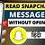 how to read snapchat messages without opening