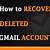 how to recover an account