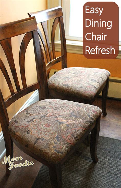 How to Reupholster a Dinning Room Chair Mary Martha Mama