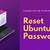 how to recover password ubuntu