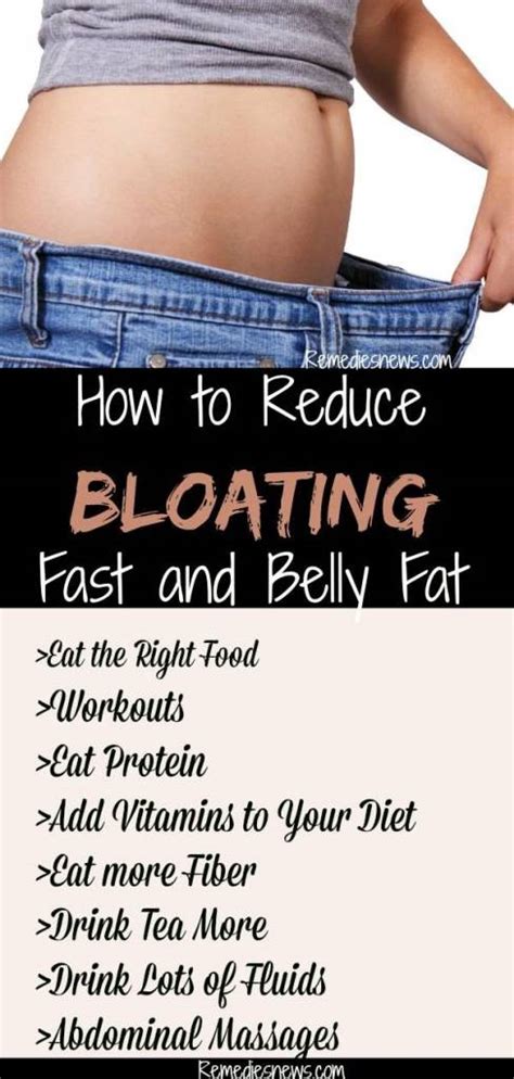 how to reduce bloated belly fat