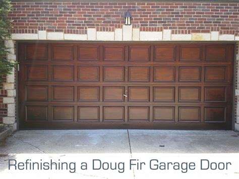 Refinishing Wood Garage Doors Creative Door