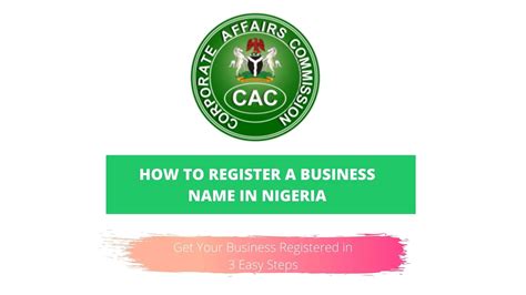 How To Register A Business In Nigeria