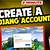 how to register mojang account