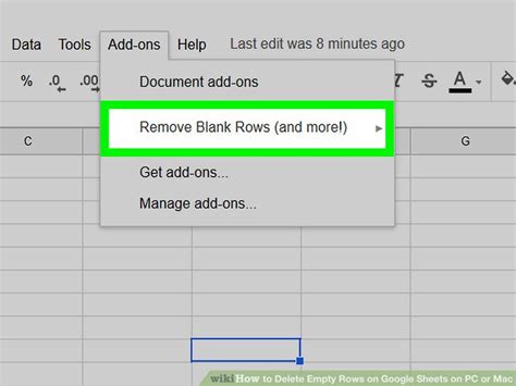 How to Delete Blank Cells in Excel / Google Sheets Tom's Hardware