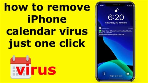 How To Remove Calendar Virus Iphone