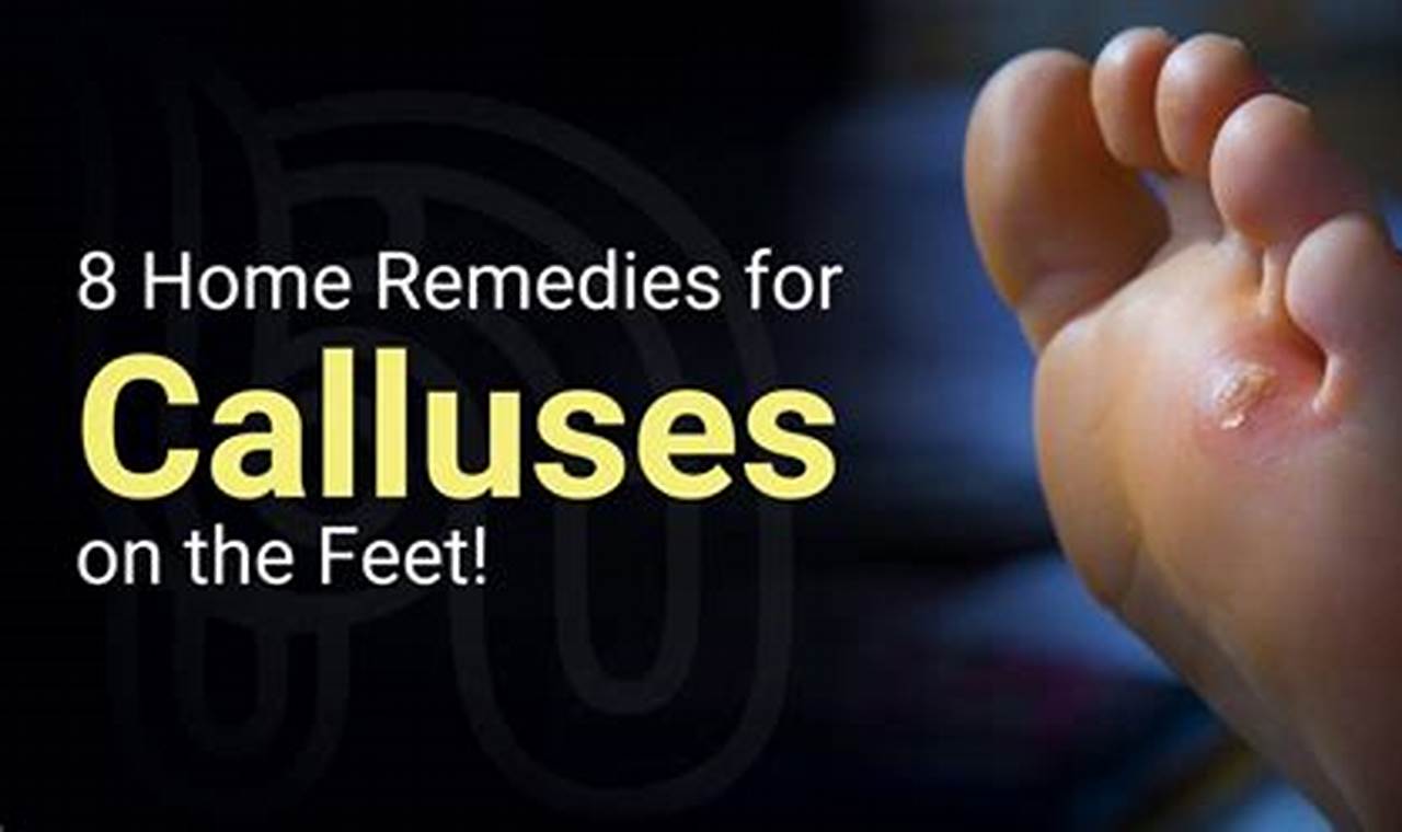 how to remove callus
