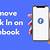how to remove check in on facebook app