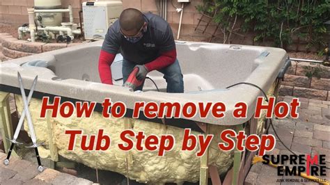 Hot Tub Removal YouTube