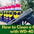 how to remove rust from a gun with wd40