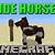 how to ride a house in minecraft