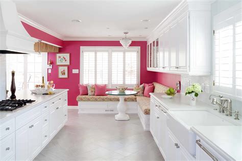 Trendsetting Hue Add a Touch of Pink to Your Kitchen in Style! Pink