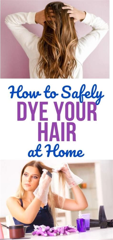 How To Safely Dye Hair At Home