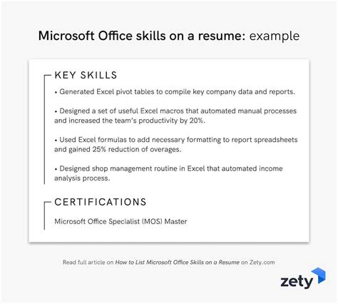 Does Microsoft Office Have A Resume Template Free