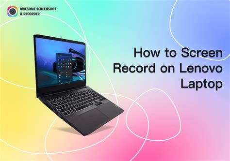 Screen Record Lenovo Laptop apikpol