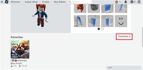 How To See Favorite Accessories On Roblox