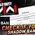 how to see if your shadow banned on mw2