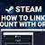 how to see your linked accounts on steam