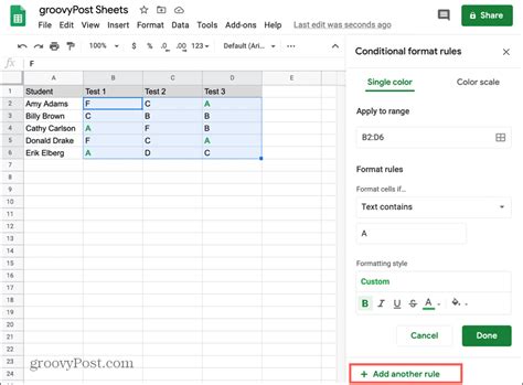 How To Select Multiple Cells In Google Sheets