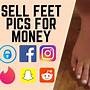 how to sell foot pictures on instagram