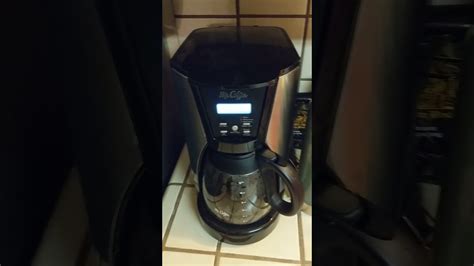 How to set delay brew on a Mr Coffee maker YouTube