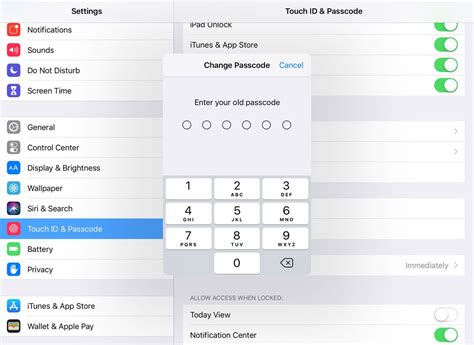How to Set or Change Your iPad Passcode and Fingerprint