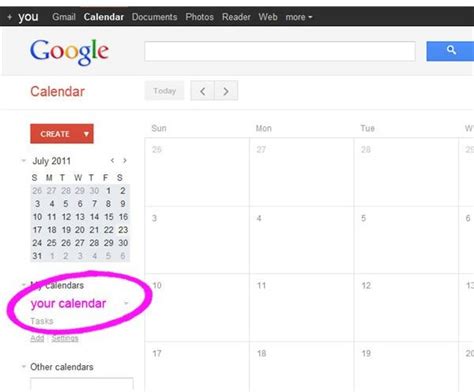 How To Share A Gmail Calendar