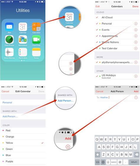 How To Share Calendar Iphone