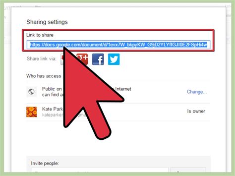 How to Share Google Docs 12 Steps (with Pictures) wikiHow