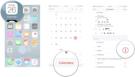 How To Share My Apple Calendar