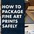 how to ship prints