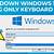 how to shut down laptop by keyboard windows 10