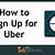 how to sign up uber
