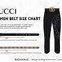 how to size a gucci belt