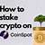 how to stake in coinspot