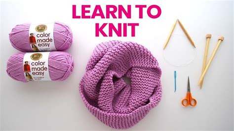 How to knit a scarf step by step instructions YouTube