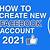 how to start new facebook account