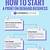 how to start printable business
