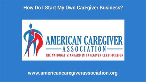 How To Start Your Own Caregiver Business