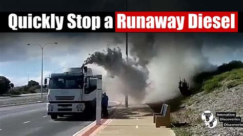 Diesel Engine Runaway What it is, and how to stop it
