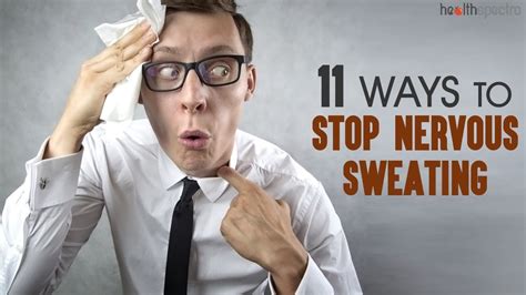 how to stop anxiety sweating