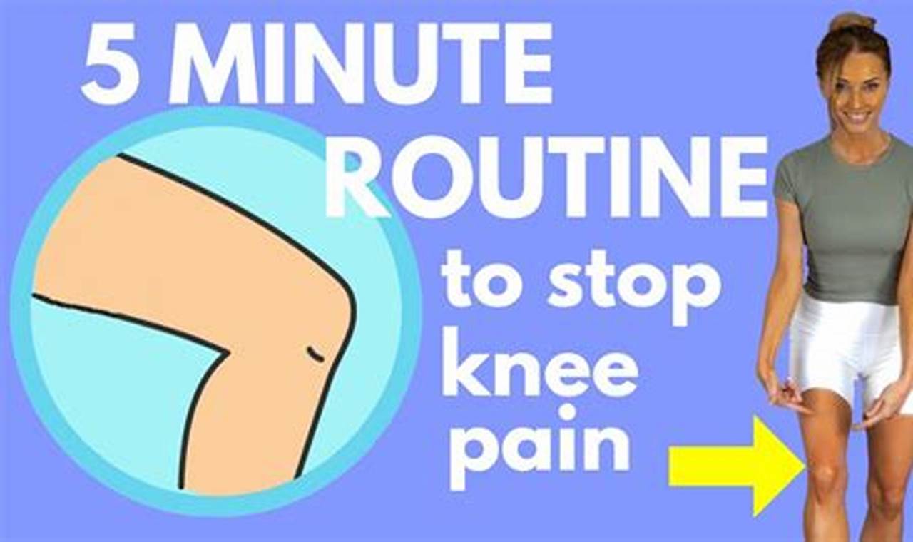 How To Stop Knee Pain: Tips And Strategies