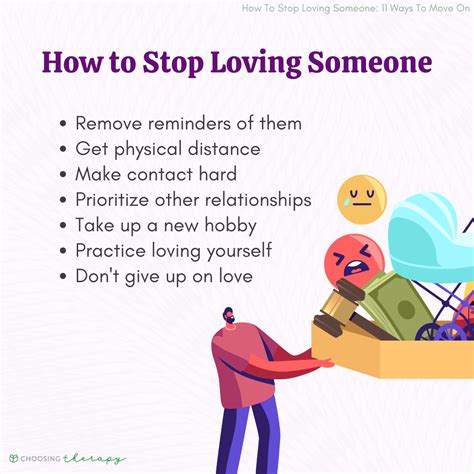 How To Stop Loving Someone 11 Ways To Move On