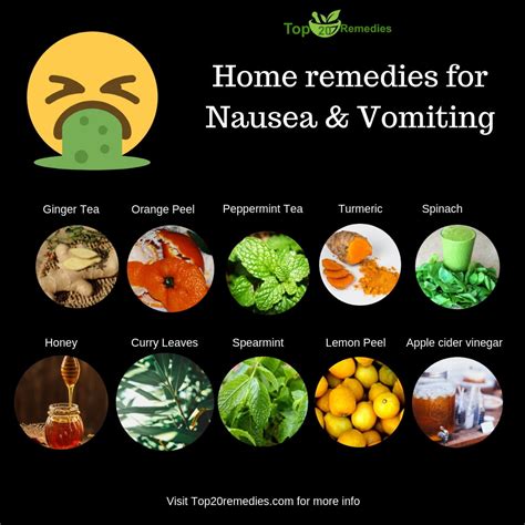 14 Effective Home Remedies To Stop Vomiting Home remedies, Natural