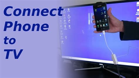 How To Connect Phone To TV Share Mobile Phone Screen On TV Screen