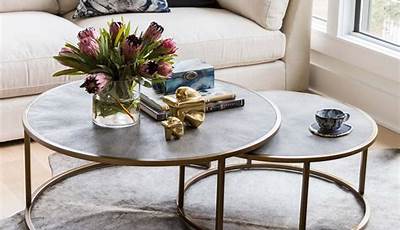 How To Style Nesting Coffee Tables
