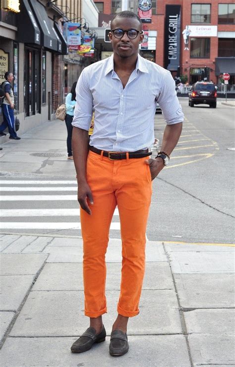Men's Orange Pants Outfits35 Best Ways to Wear Orange Pants Orange