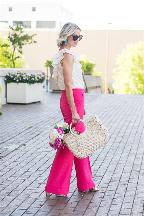 Dressy Pink Pants Neon pink pants, Hot pink pants, Summer pants outfits
