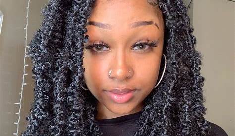 How To Style Short Distressed Locs Buy 7 Packs Butterfly Crochet Hair